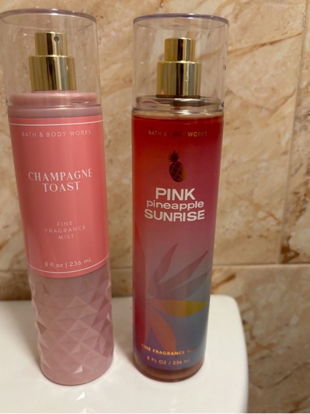 Bath & Body Works Pink Pineapple Sunrise Fine Fragrance Mist - Pink